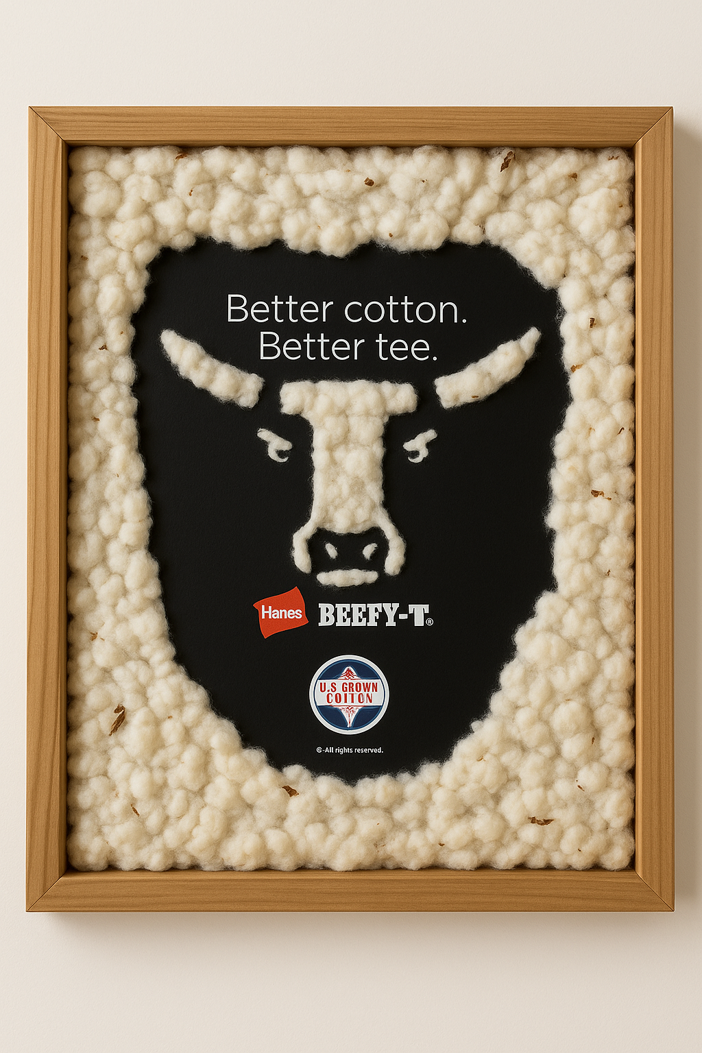 Beefy Bull Cotton Frames