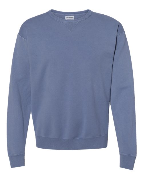 Unisex Garment-Dyed Crewneck Sweatshirt - GDH400 (Saltwater)