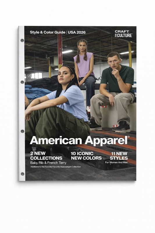 American Apparel® 2026 Style & Color Guide