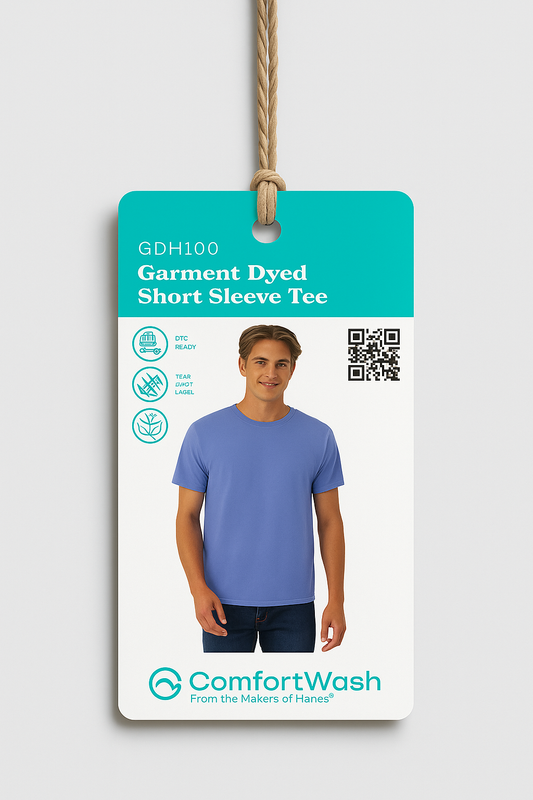 ComfortWash GDH100 Garment Dyed Hangtag