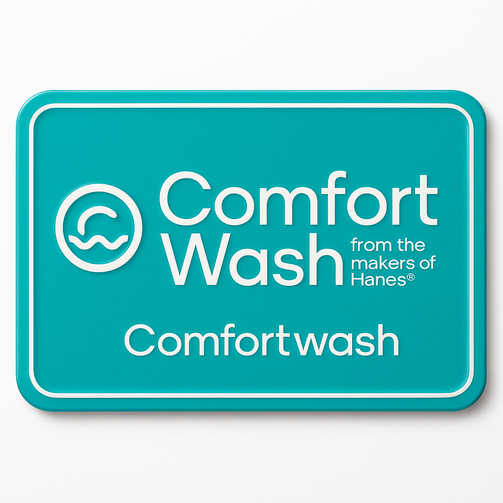 Comforwash Emboss Sign