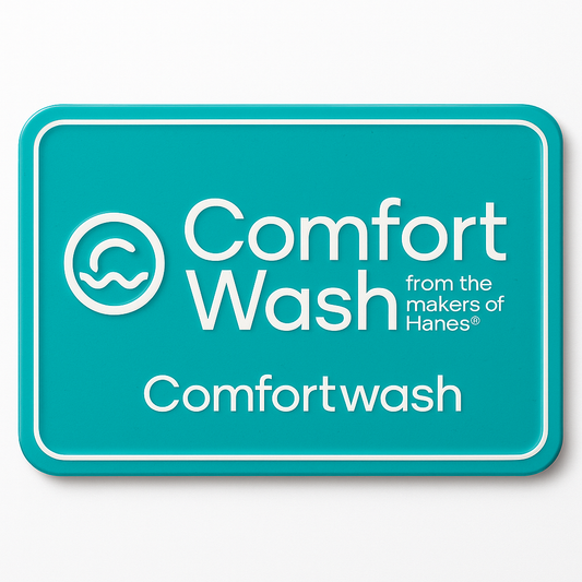 Comforwash Emboss Sign