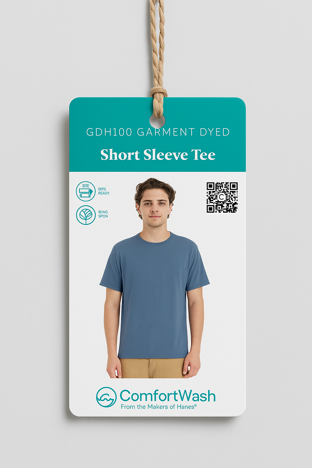 ComfortWash® Hangtag