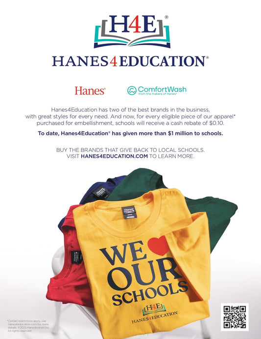 Hanes 4 Education Sales Sheet