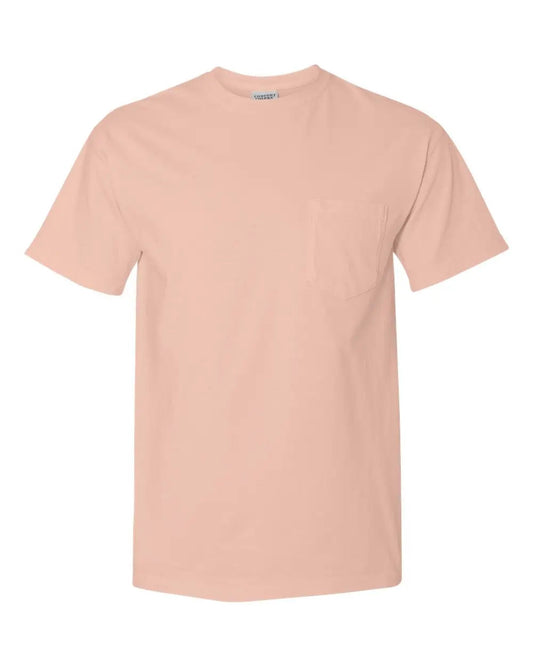 Comfort Colors 6030 Heavyweight Pocket Tee — Peachy